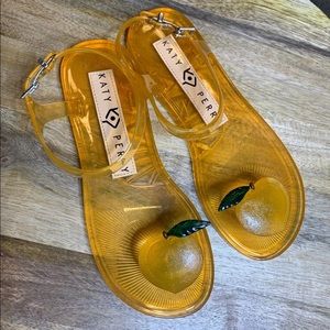 Brand new Katy Perry “smell me” sandals